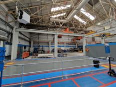 Lifting Systems Two Single Girder Gantry Crane, SWL 6.3T, crane number 6241-1 & 6241-2, rebuild