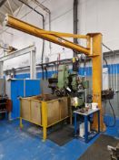 Abus Free Standing Jib Crane, SWL 1t, Yale electric chain block Please read the following