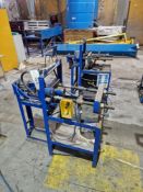 Two Bespoke Made Horizontal Small Valve Test Rigs (condition unknown) Please read the following