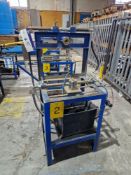 Three Bespoke Made Small Valve Clamp Test Rig (condition unknown) Please read the following