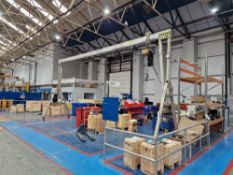 Reid Lifting PGASO5000T Mobile Adjustable Height Porta-Gantry, serial no. 130115578, year of