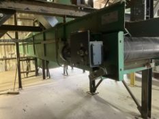 Haas HTB 800x7400 BELT CONVEYOR, serial no. 33041/5.7, year of manufacture 2010, belt approx.
