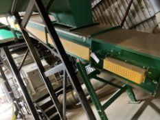 KMH Systems Ltd Inclined Scraper Conveyor, serial no. 12-1135-01, year of manufacture 2012, motor