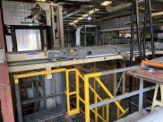 Two Belt Bale Conveyors, each 600mm wide on belt, one conveyor approx. 3.6m centres long and one