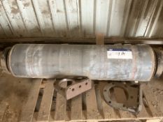 Eddy Current Separator Drum, approx. 1.25m long x 350mm dia., vendors comments - new bearings fitted