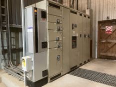 MAIN ELECTRICAL CONTROL PANEL, comprising assorted switches and Danfoss VLT Automation Drive, no