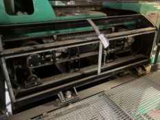 Belt Conveyor Discharge/ Feeder, approx. 1.1m wide on belt x approx. 1.8m centres long, with