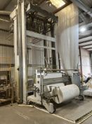 OMS GORDIAN STRAPPING IS43 PALLET WRAPPING HOODER, serial no. 16853, year of manufacture 2006,