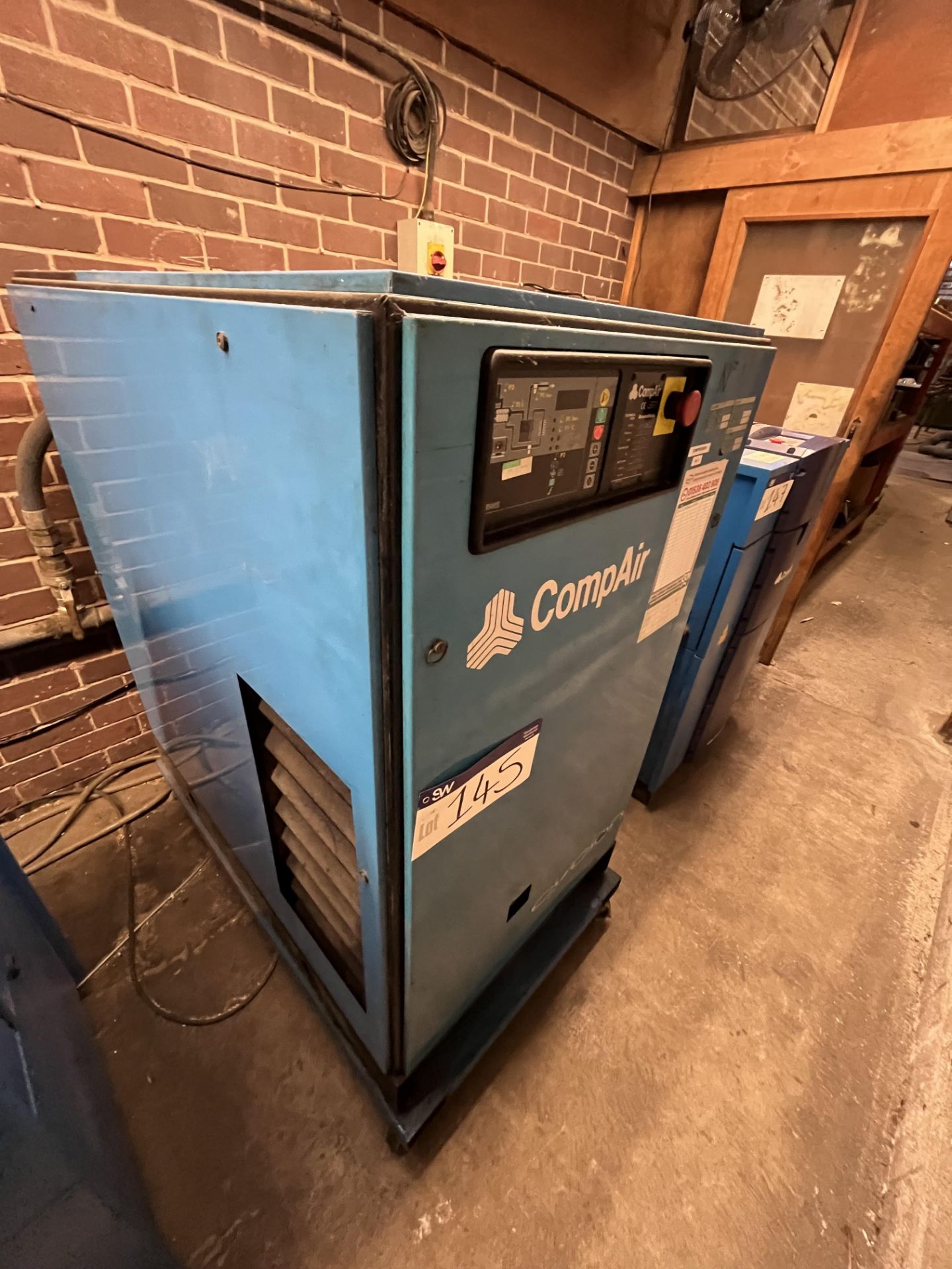 CompAir Broomwade Cyclon222 Packaged Air Compressor, serial no. F165 ...