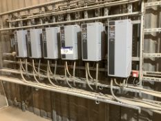 Six Danfoss VLT HVAC Drives, no cable included (please note this lot is part of combination lot