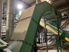 Haas TYPE HRKF 800x11300 TWIN TRACE SWAN NECK CONVEYOR, serial no. 33041/6, year of manufacture