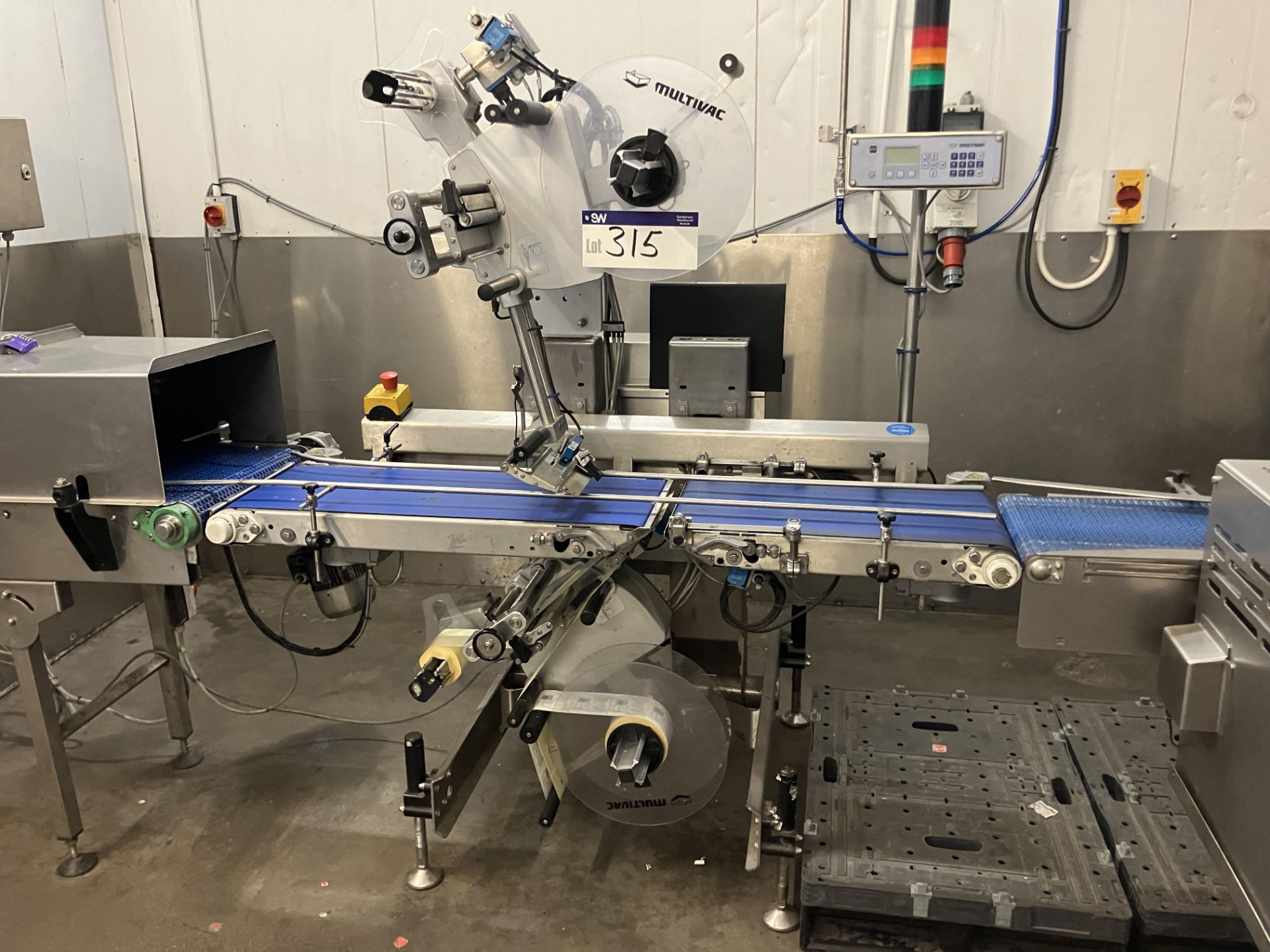Mutlivac L300 Labeller, serial no. 290163, year of manufacture 2020 ...