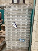 Approx 1890 650ml White Plastic Tubs, with lids in three full boxes (840 full box) and one part box,