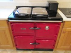Rayburn Heatranger Model 499K OIL FIRED COOKER, DOUBLE OVENS, HOT WATER HEATING & DOMESTIC