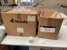 200grm Plastic Tubs, with lids, in two boxes – Lot located Wootton Bassett, Swindon, Wiltshire