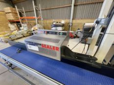 Fischbein-Saxon SR1000 RADIANT BAG HEAT SEALER, serial no. 102581, year of manufacture 2017, with