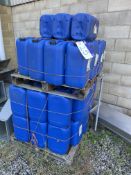 Assorted Empty Drums, on three pallets – Lot located Wootton Bassett, Swindon, Wiltshire Please read