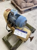 1.1kW Electric Motor, 350rpm, fitted variable speed gearbox – Lot located Wootton Bassett,
