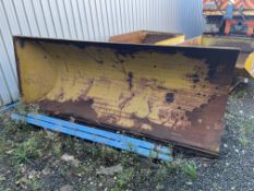 Bac Loading Shovel Snow Plough Attachment, approx. 3m wide (understood to be suitable for Volvo
