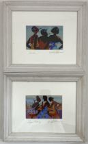William R. Kentwell - Pair of Pencil Signed Prints
