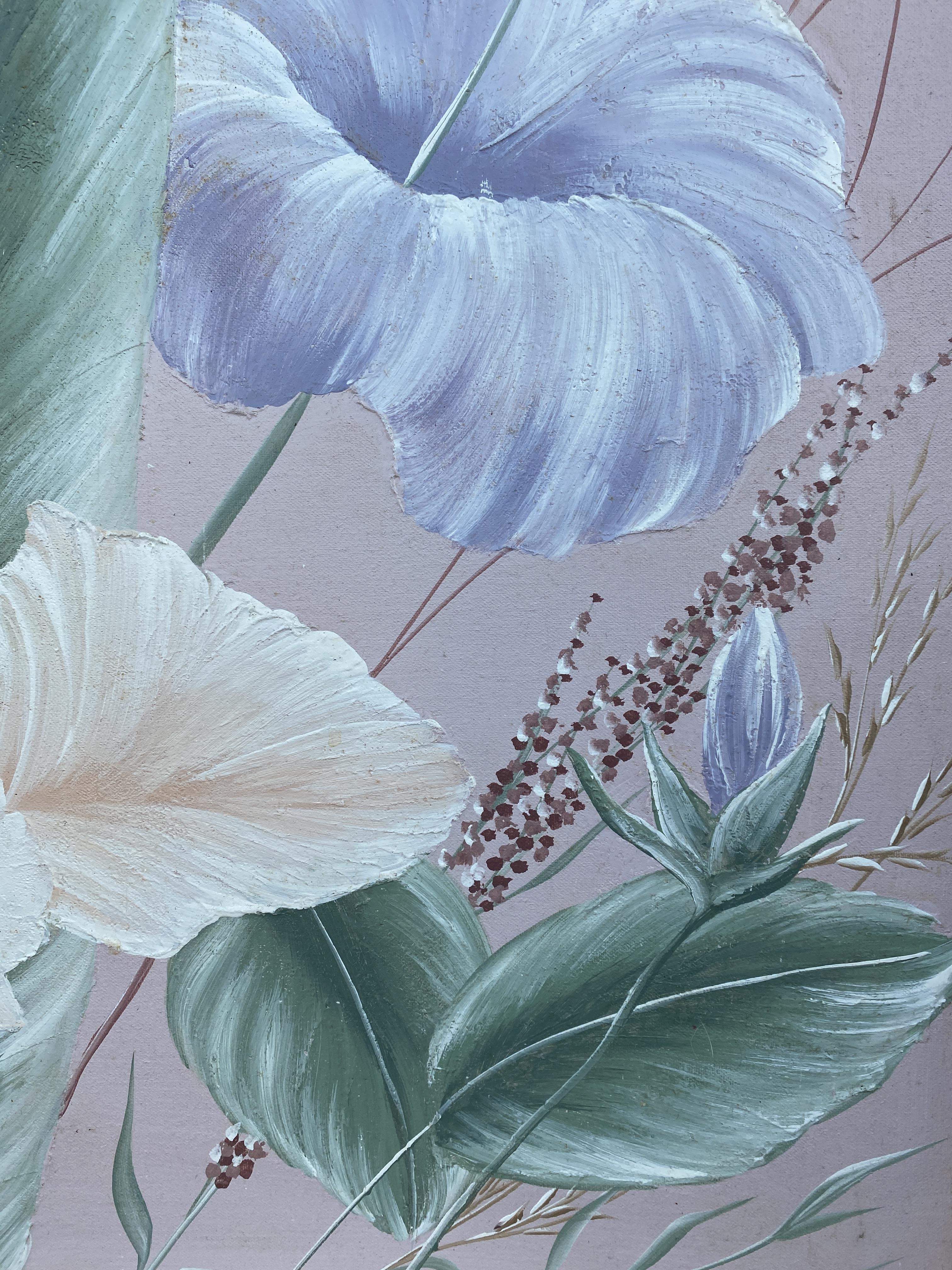 Floral Garden, Original Oil on Canvas - Image 19 of 21
