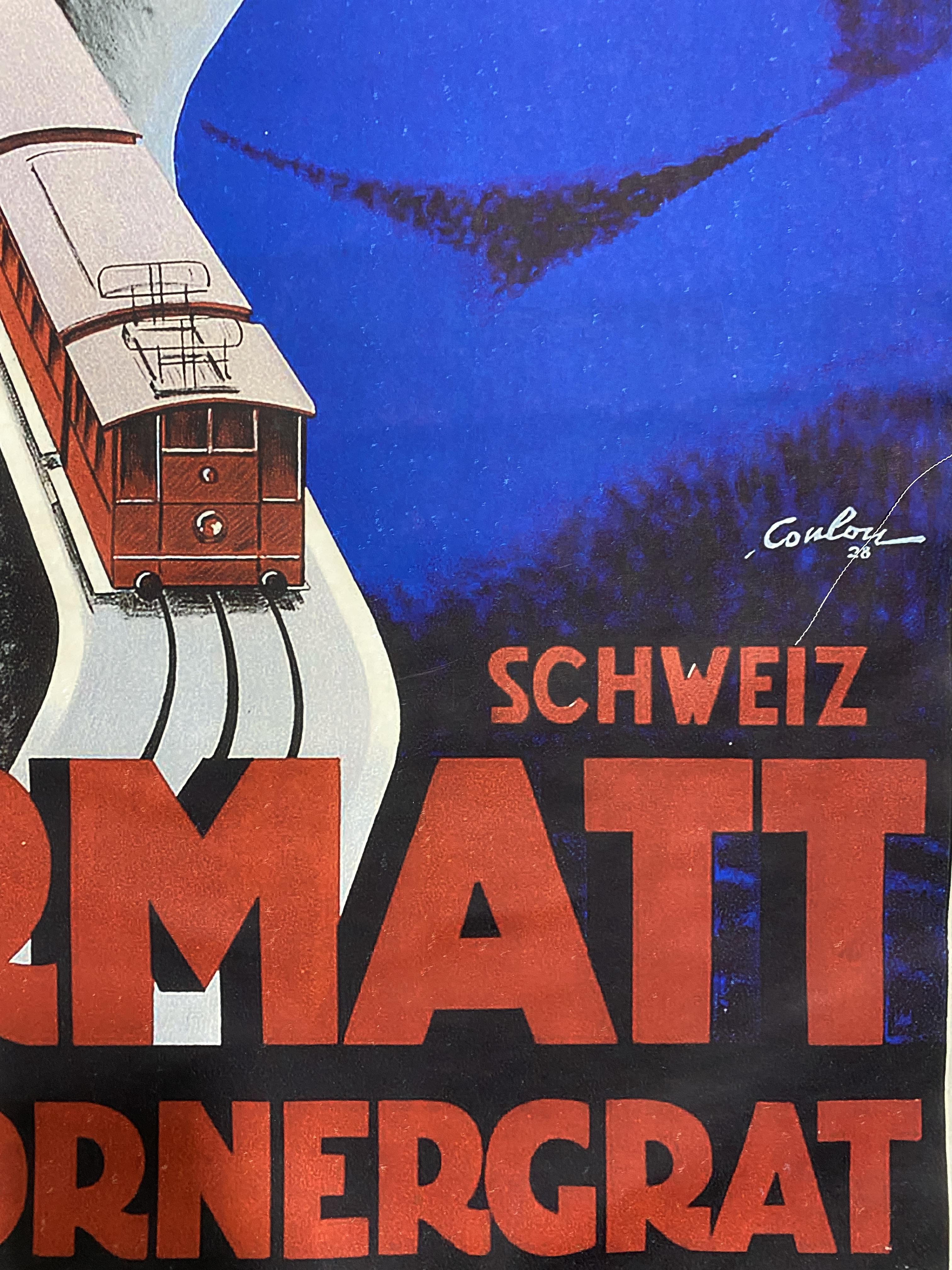 Zermatt Swiss Poster - Image 11 of 19