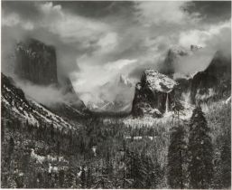 Ansel Adams - Clearing Winter Storm, 1937