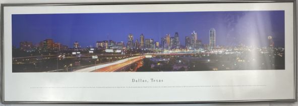 James Blakeway - Dallas Texas, Framed Poster