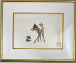 Walt Disney - Bambi, Limited Edition Serigraph Cel