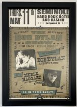 Seminole Hard Rock Hotel & Casino - Bob Dylan, Poster