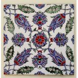 An Iznik Pottery Tile 