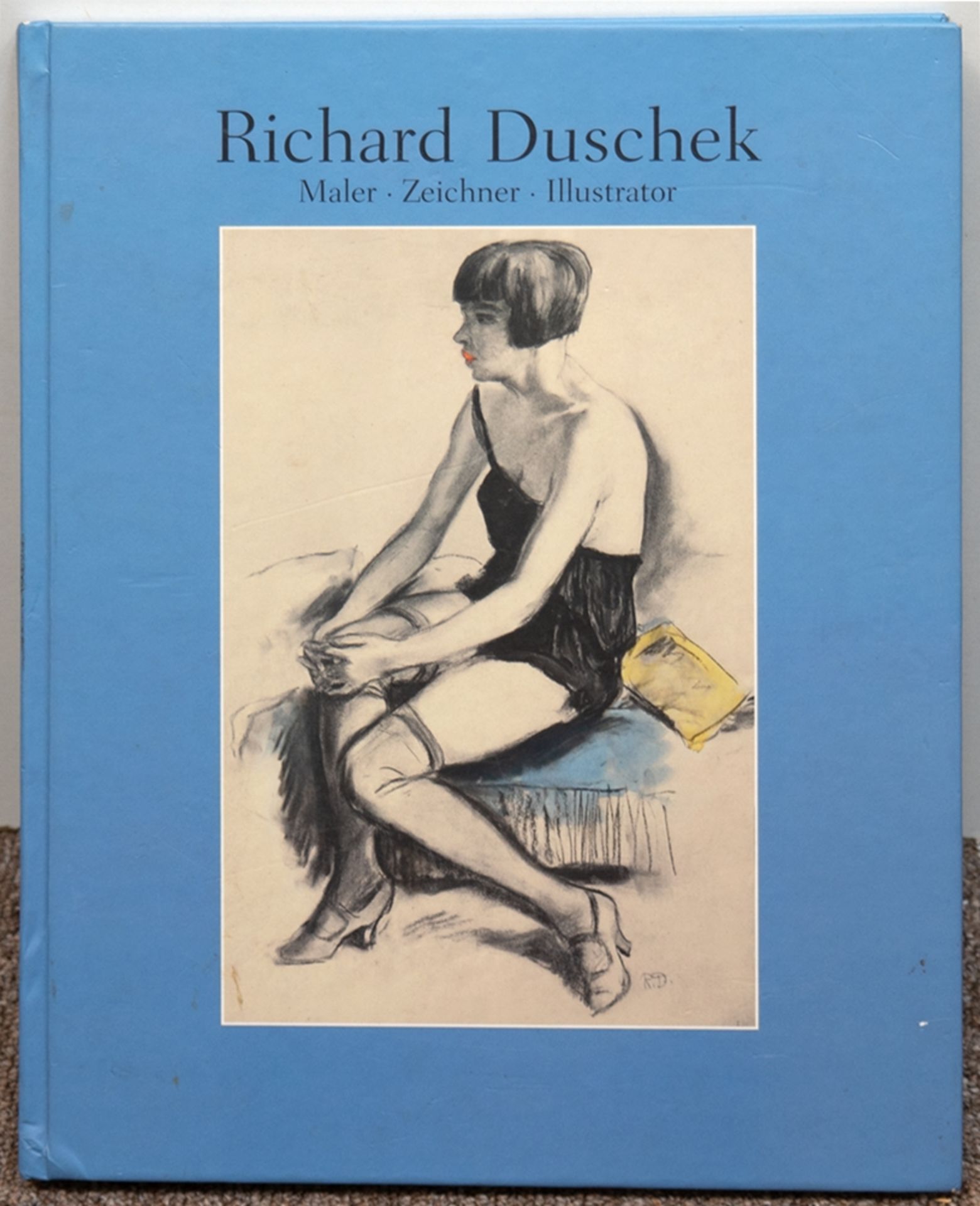 Duschek, Richard (1884 Neugarten-1959 Besigheim) "Kopfweiden", Öl/ Hartfaser, sign. u.l., 40x62 cm, - Bild 2 aus 2