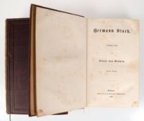 Stark, Hermann, 3 Bände "Deutsches Leben", 1869, Stuttgart, Verlag der Cotta'schen Buchhandlung, Ge
