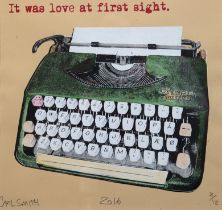 Smith, Carl "It was love at first sight-Es war Lieb auf dem ersten Blick", sign. u.l. und dat. 2016
