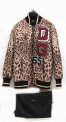 Bomber-Winterjacke von Dolce und Gabbana,