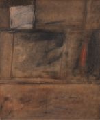 Künstler 20. Jh. "Figürlich Abstrakt", Öl/ Lw., unsign., 46x38 cm, Rahmen