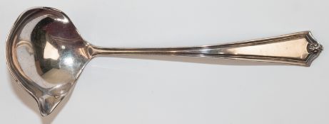 Kleine Sahnekelle, Sterlingsilber, 21 g, L. 14 cm