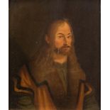 Maler 18. Jh. "Porträt eines jungen Gelehrten", Öl/ Holz, min. Farbverluste, unsign., 20x16,5 cm, R