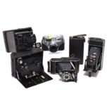 Sechs Kameras. Vario / Pronto / Kodak / Agfa / Apparate und Kamerabau GmbH (AkA) |
