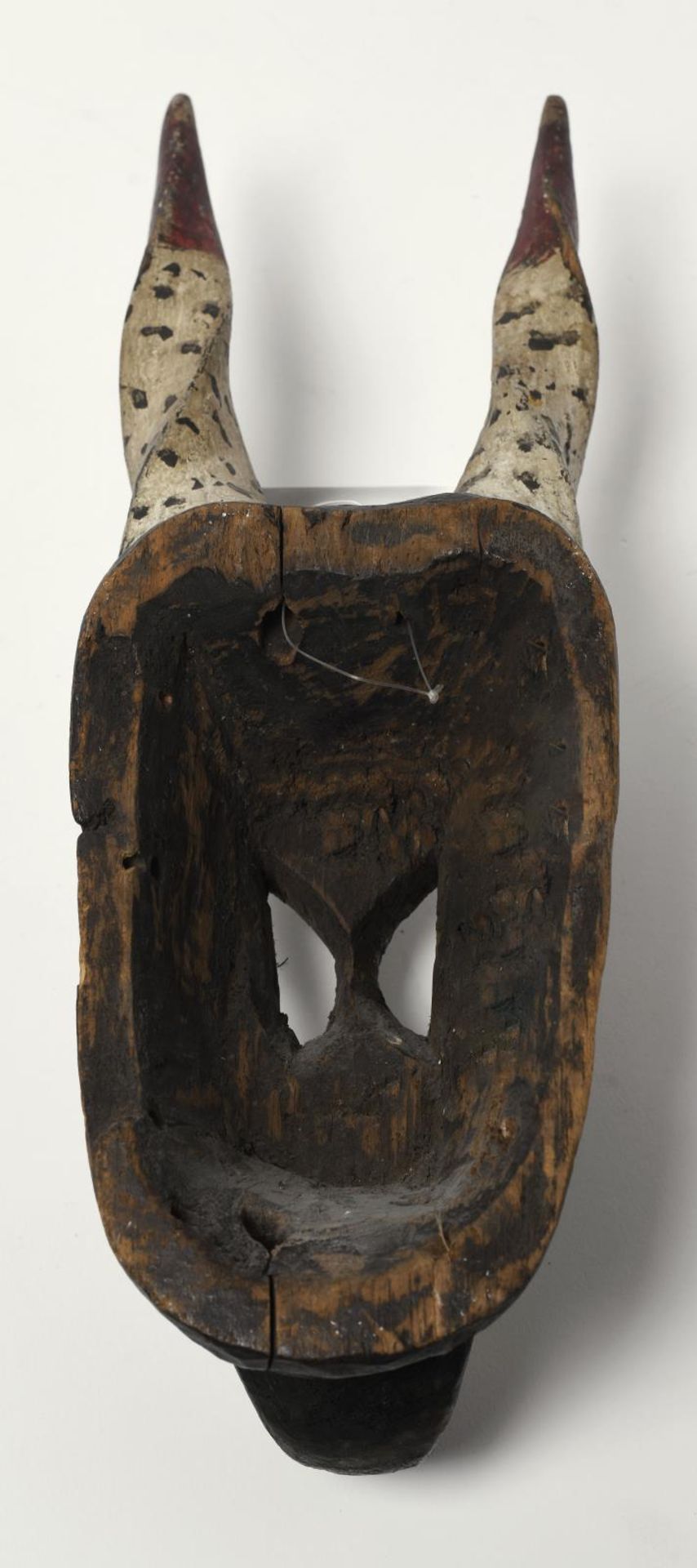 Antilopenmaske (Zamble). In der Art der Guro, Elfenbeinküste | Holz, geschnitzt, dunkel patiniert... - Image 2 of 2