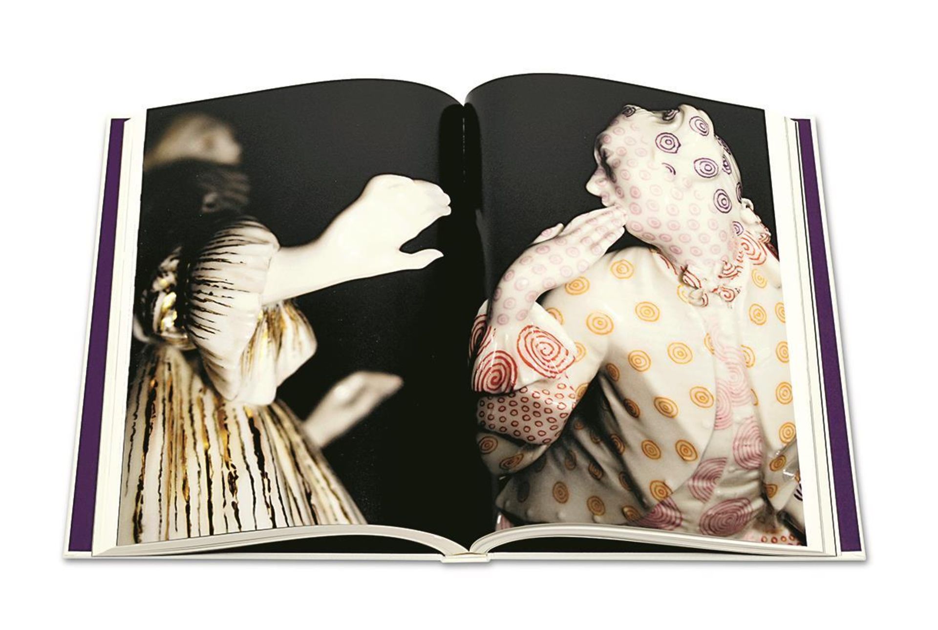 "Commedia dell'arte Couture Edition". Hrsg. Florian Böhm, Nymphenburg, 2009 | Papier, Leinen.