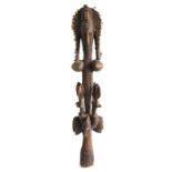 Ahnenfigur. Dogon, Mali (wohl) | Holz, geschnitzt, u.a.