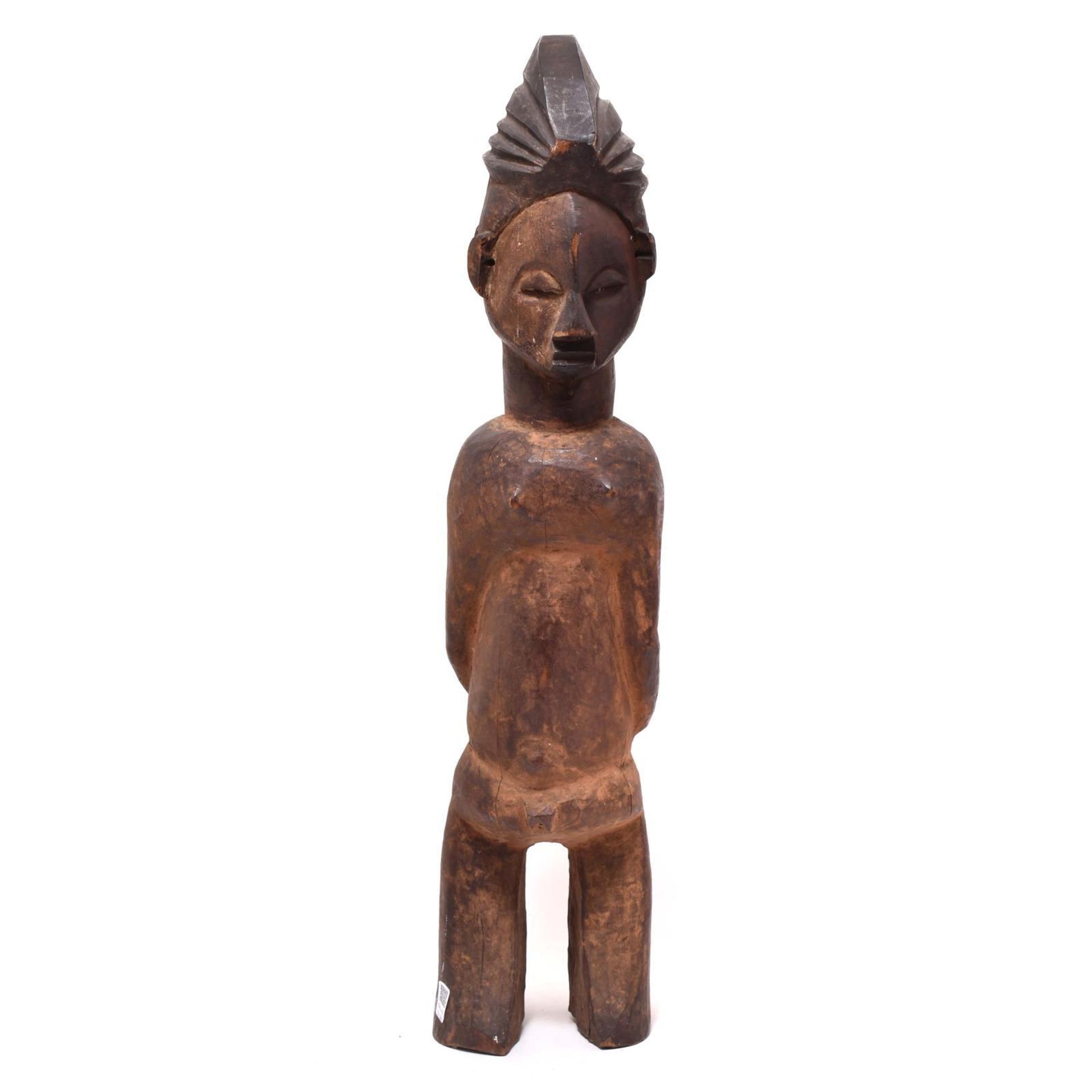 Janus-Figur. Lobi, Burkina Faso (wohl) | Holz, geschnitzt. - Bild 2 aus 2