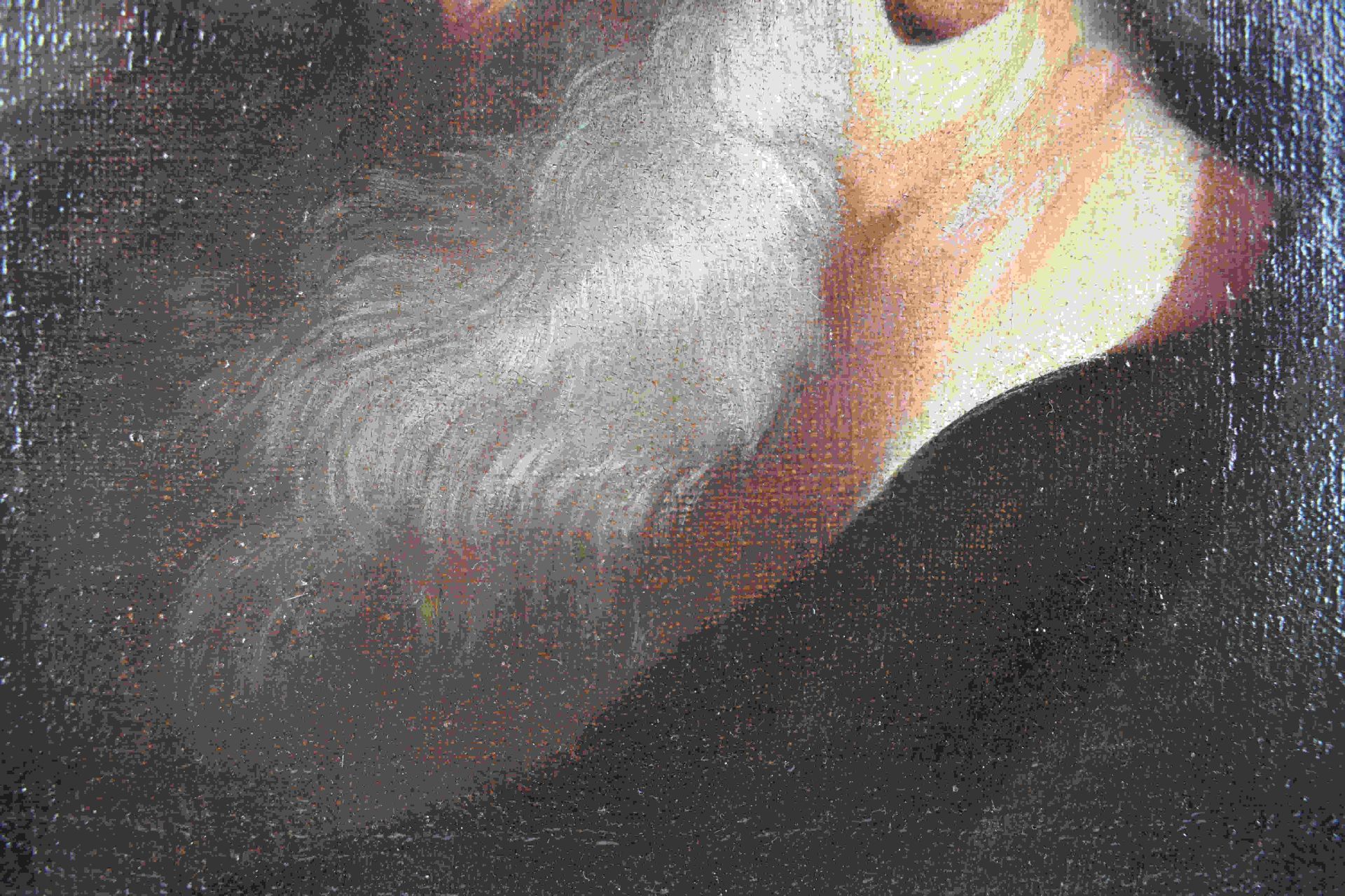 Büste eines bärtigen Mannes, Neapolitanischer Maler, 2. H. 17. Jh. - Bild 23 aus 26