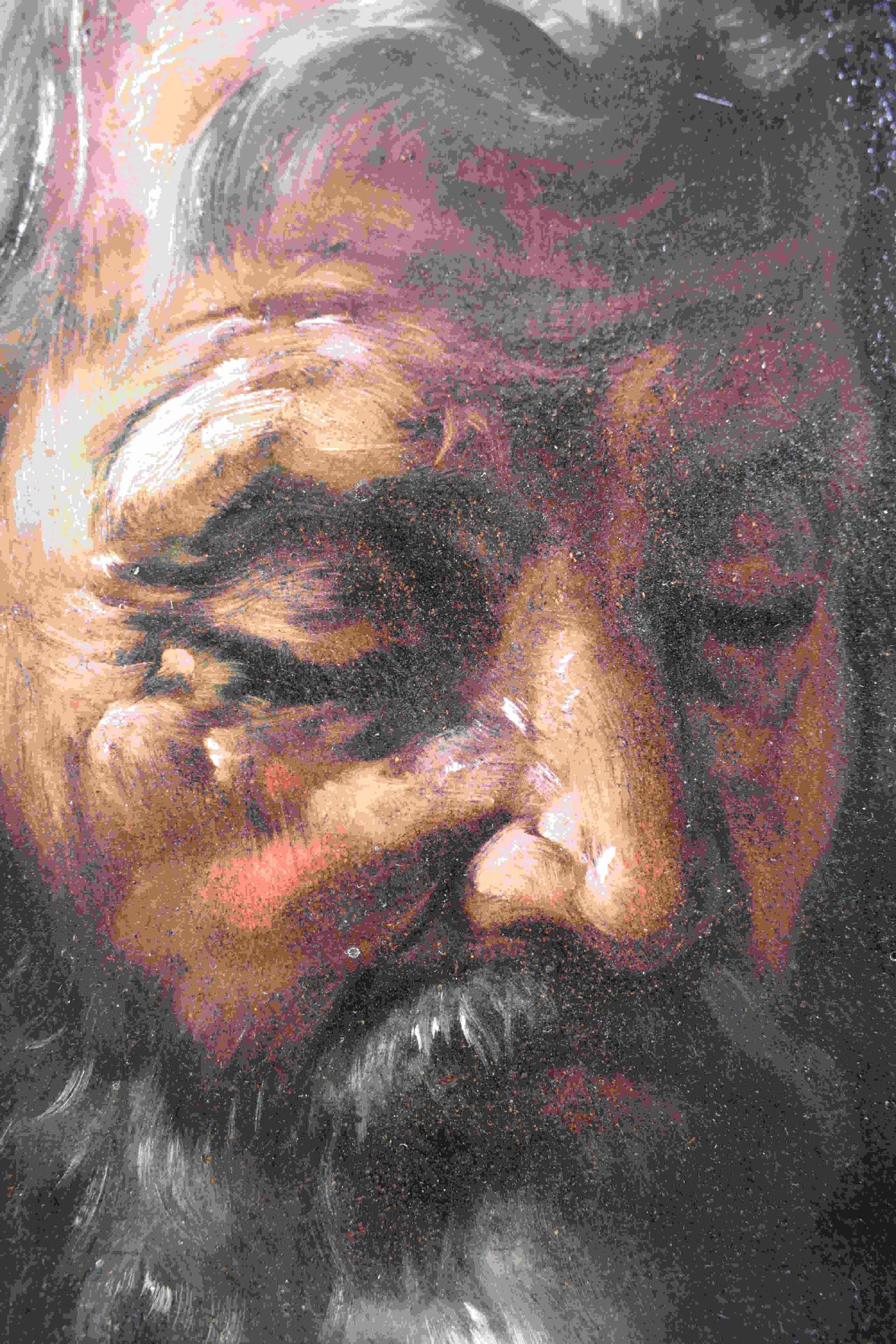 Bildnis eines alten Mannes mit Bart, Römische Schule des 17. Jahrhunderts - Bild 2 aus 26
