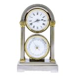 Kombination aus Uhr und Barometer, Frankreich, 2. H. 19. Jh.