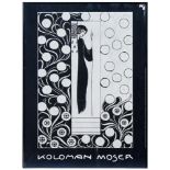 Moser, Koloman: Poster "Entwurf für ein Modeplakat"
