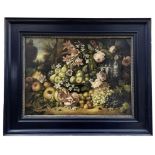 Brueghel, Abraham: Stillleben mit Früchten, Blumen und Silbergefäß