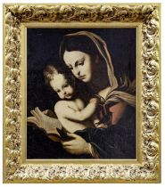Madonna mit dem Stieglitz, Neapolitanischer Meister des 17. Jahrhunderts