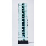 Vistosi, Luciano: Architektonische Glasskulptur "Hochhaus"